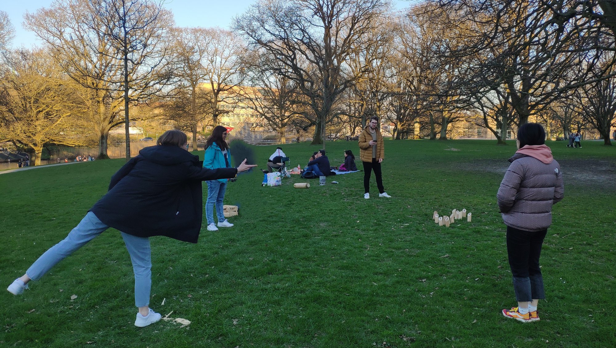 BBQ and games in the AU campus (2023)