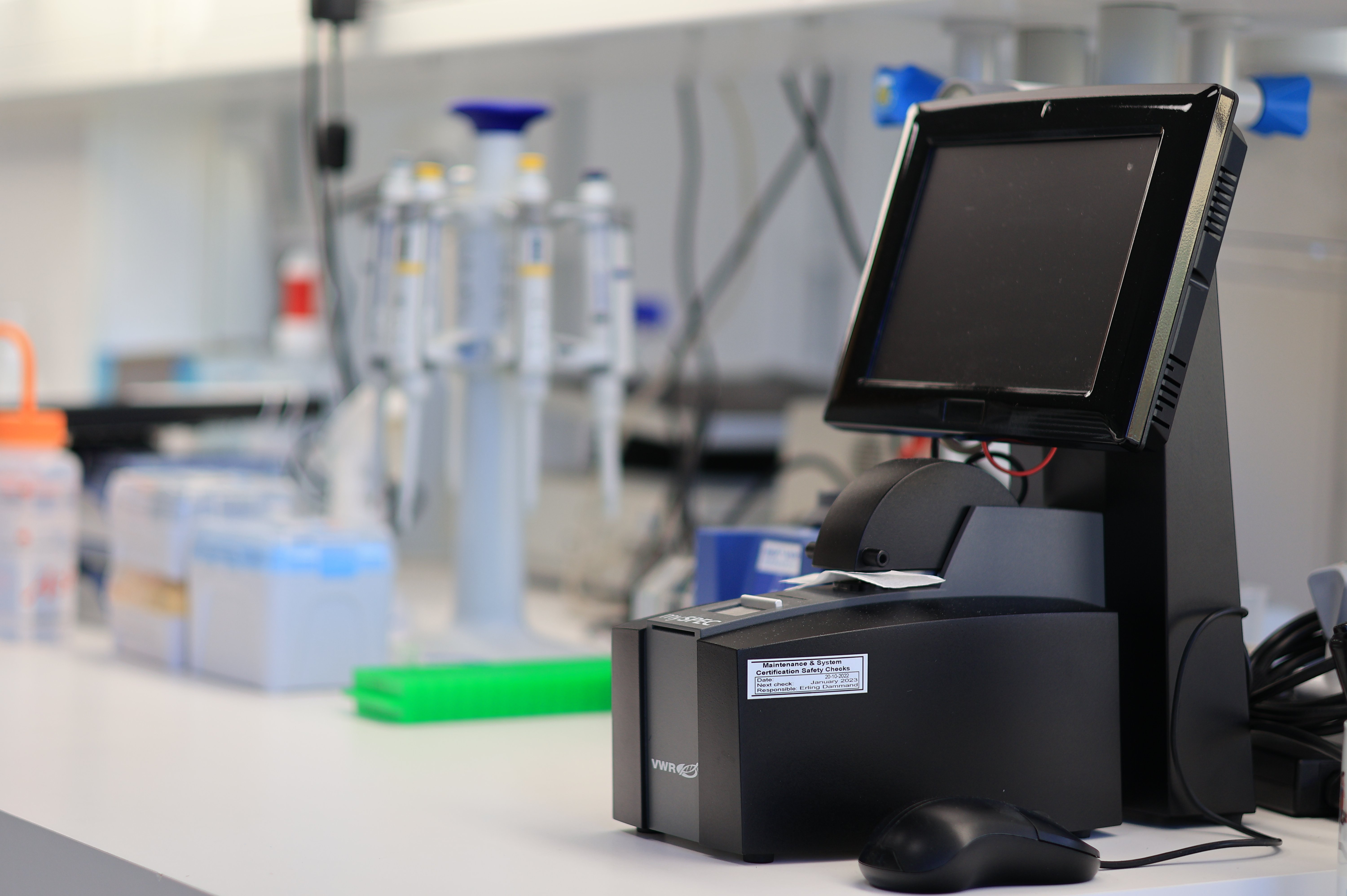Decorative photo of a lab space