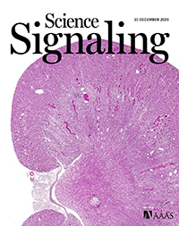 Publication cover of Science Signaling