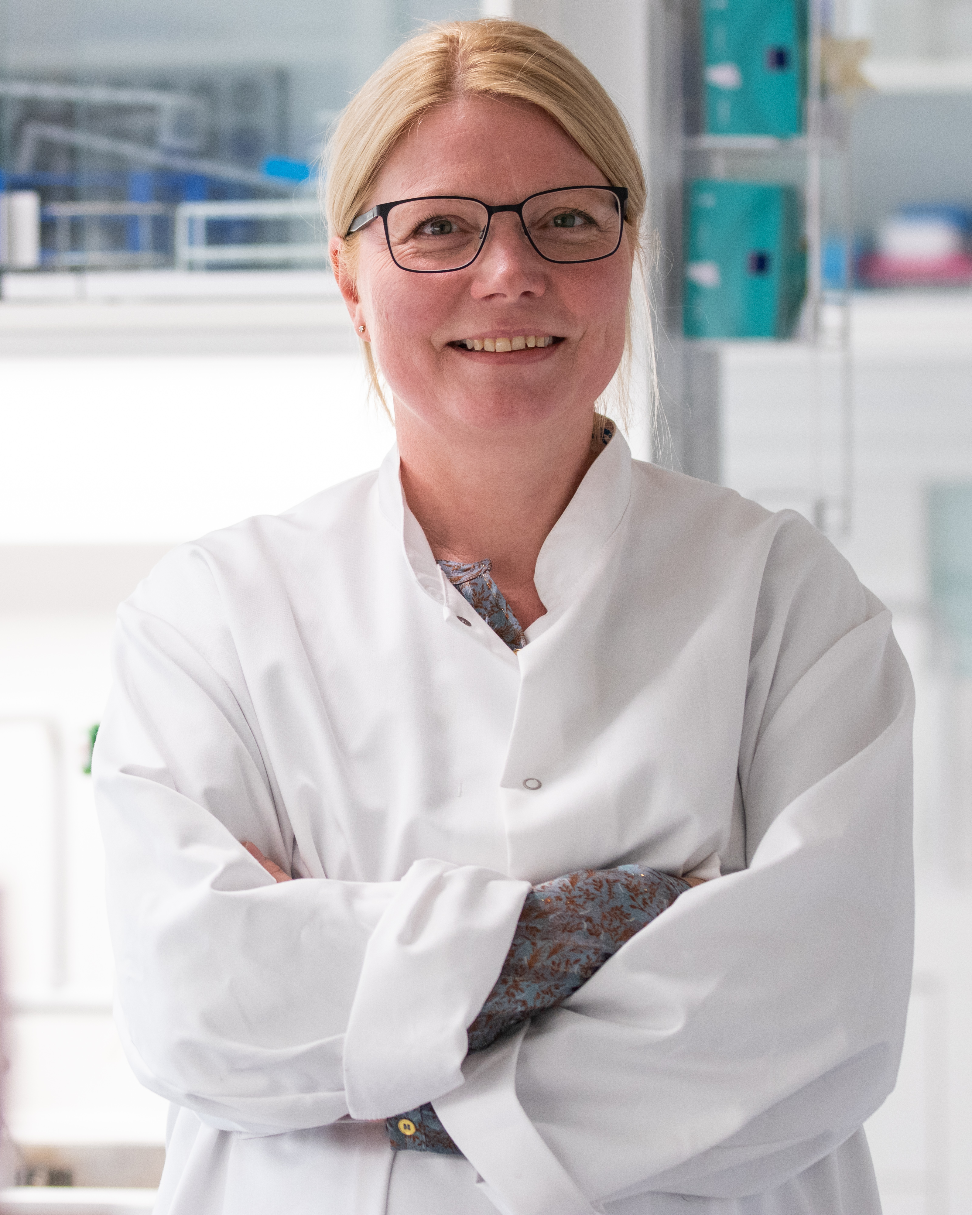 Karin Lykke-Hartmann tiltrådte sit professorat på Institut for Biomedicin den 1. august 2021. Foto: Simon Byrial Fischel, AU Health.