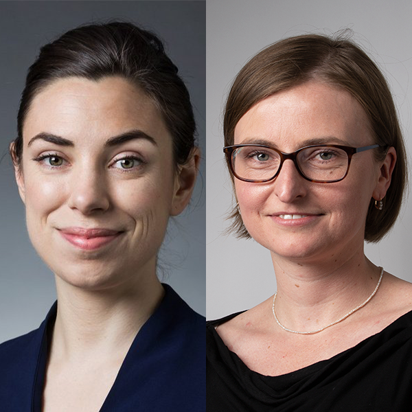 Associate professor Christine Parsons (left) and assistant professor Joanna Kalucka both from Health, have received fellowships from the Carlsberg Foundation. Photo: AU. Christine Parsons (left) and Joanna Kalucka, both assistant professors at Health, have received fellowships from the Carlsberg Foundation. Photo: AU.